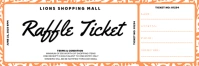 Raffle Ticket | Raffle Ticket Card | Raffle Ticket 2025 Twitter Banner template